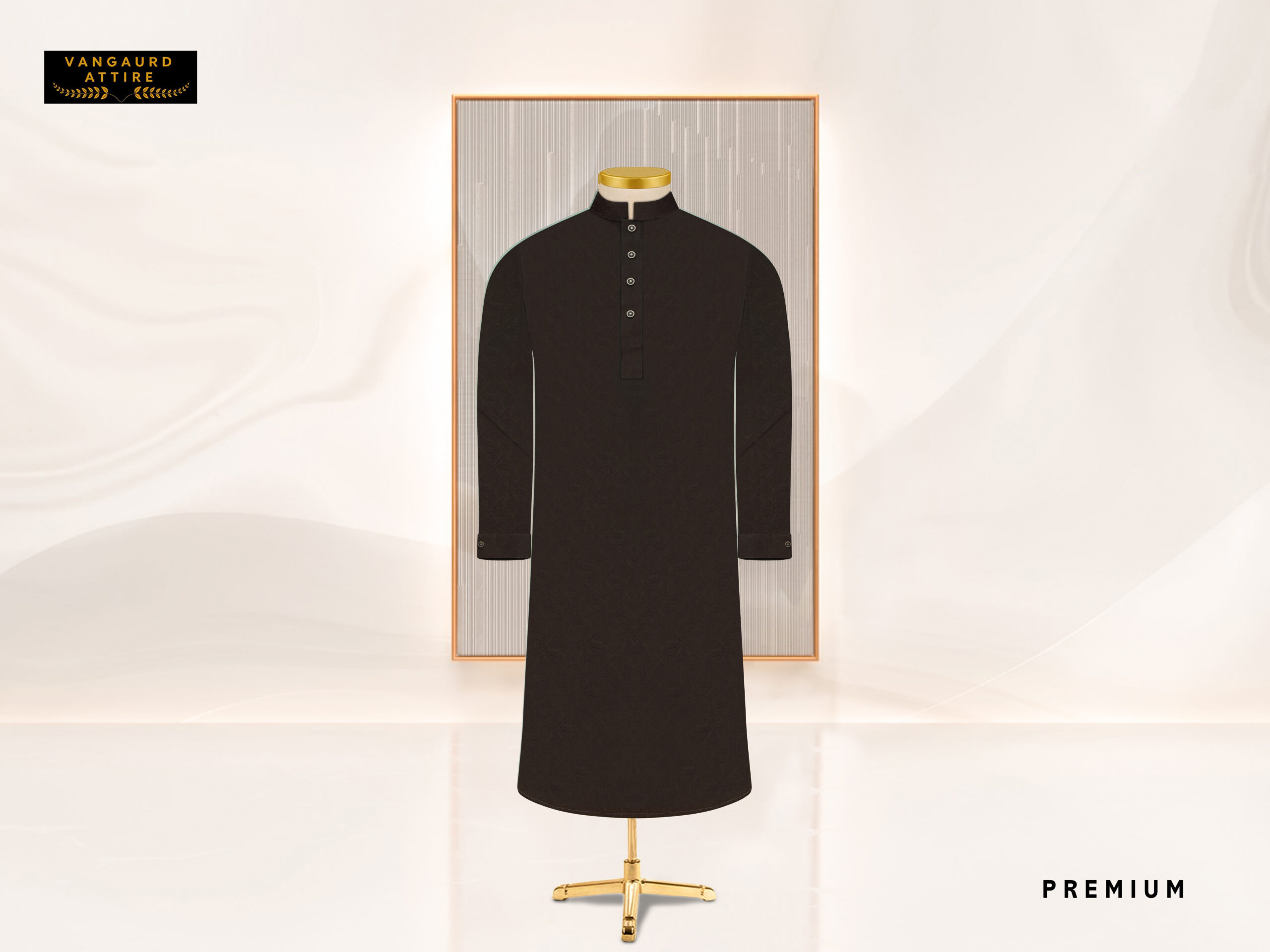 Vanguard Deep Brown Elite Panjabi (1)
